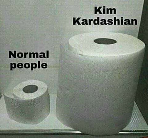 Does she have a bigger toilet too? - Kim Kardashian, Toilet