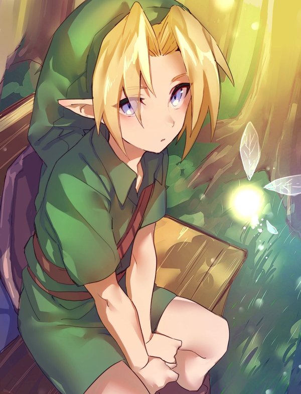 The legend of Zelda - The Legend of Zelda, Link, Anime Art, Аниме, Арт