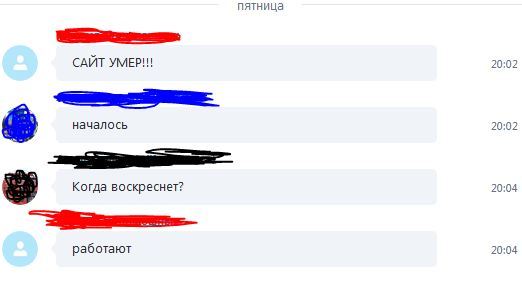 When on a Friday night, first Well, f*ck!, Then Phuh, f*ck!, And you didn't even have time to fix anything - Administration, System administration, Web development, Friday