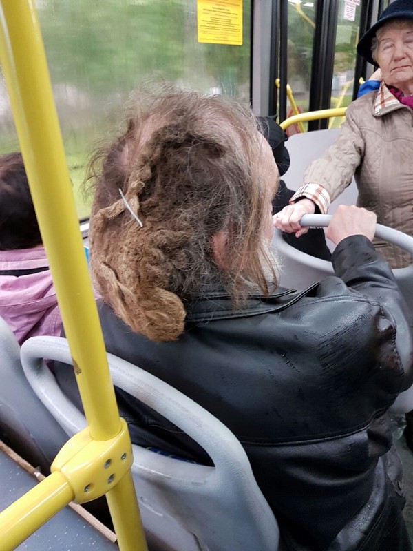 Grandpa has dreadlocks - My, Прическа, Dreadlocks