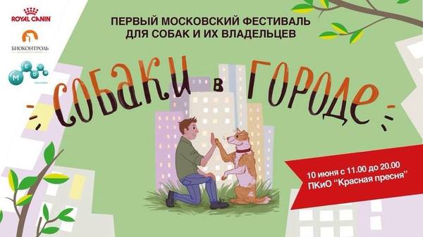 The first Moscow festival for dogs and their owners Dogs in the city. - Dogs and people, Exhibition, The festival, Charity, Longpost