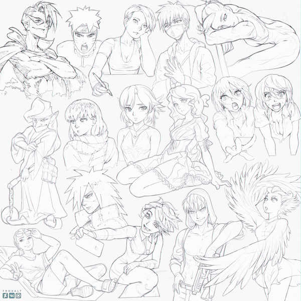 Sketches - My, Sketch, Anime, Drawing