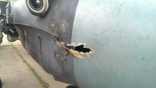 Beaten by life Ka-52 from Dzhankoy - Ka-52, Helicopter, Russia