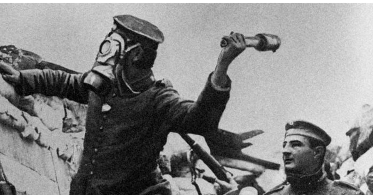 Поражения нападения. Химическое оружие 1 мировой войны. 1 Мировая газовая атака.