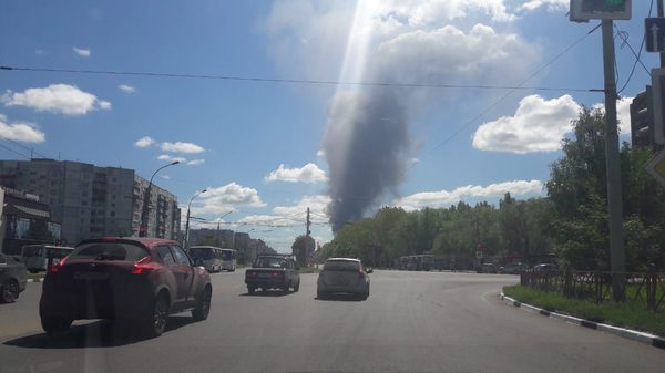 Fuel fire in Yaroslavl - Fire, Yaroslavl, State of emergency, Catastrophe, Longpost