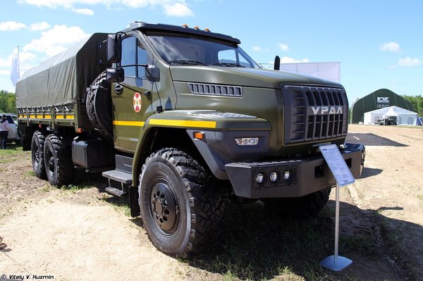 Ural in uniform. - Weapon, Armored vehicles, Ural, Longpost