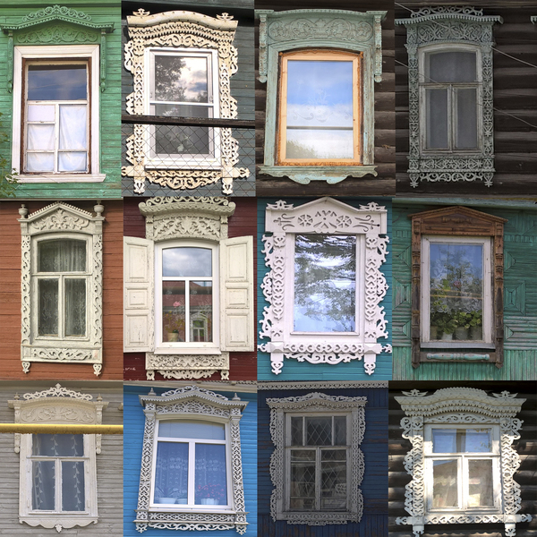 Gorodets - the city of carved architraves - My, Town, Gorodets, Wood carving, Window