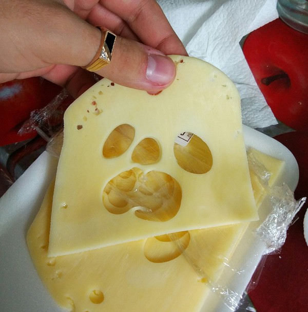 When even cheese frightened with its appearance - My, Cheese, Fear, Despair, Horror