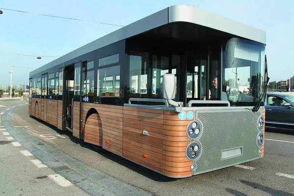 Double-sided French bus Cobus DES - Bus, Interesting, France, Mont Saint Michel, Longpost