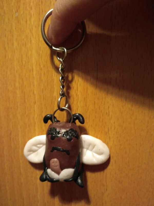 Gift to a friend - Keychain, Муха, Presents, 