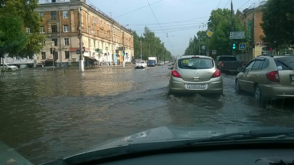 Заплыв в Твери - Лето, Тверь, Река