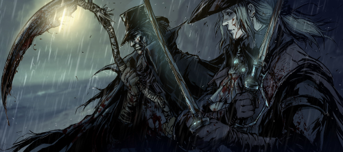 Now only an honest death will bring you healing - Bloodborne, Bloodborne The Old Hunters, Lady maria, Gehrman The First Hunter, Longpost