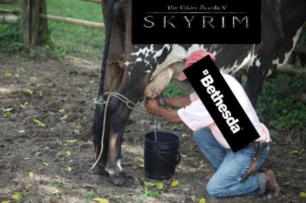 Bethesda последние 6 лет - The Elder Scrolls V: Skyrim, Bethesda, E3