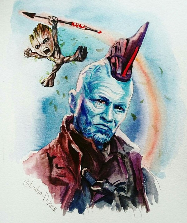 Michael_Rooker &amp; Groot ������ ���������
