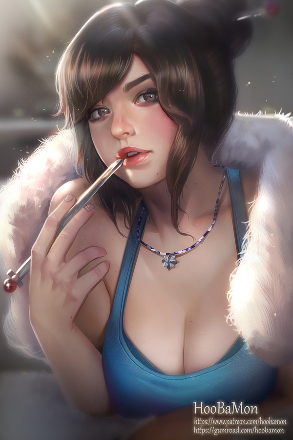 Мэй и ее снежки. - NSFW, Overwatch, Mei, Hoo Bamon, Длиннопост, Hoobamon