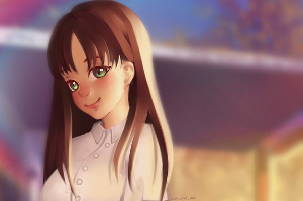 As it turned out, this is Olya, apparently young at all) - Endless summer, Visual novel, Camp owlet, Olga Dmitrievna, Art, Inga AGNI