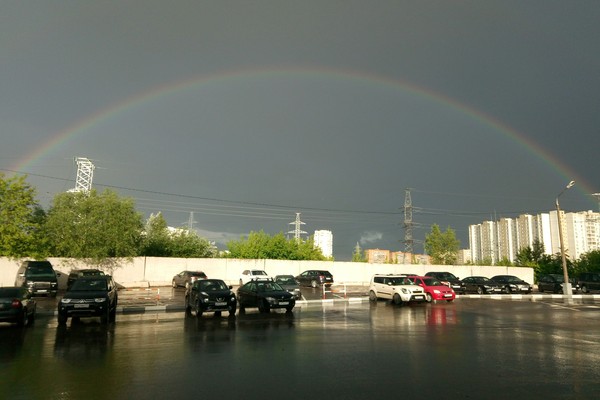 Rainbow - Rainbow, Under the dome, Stephen King, Parking