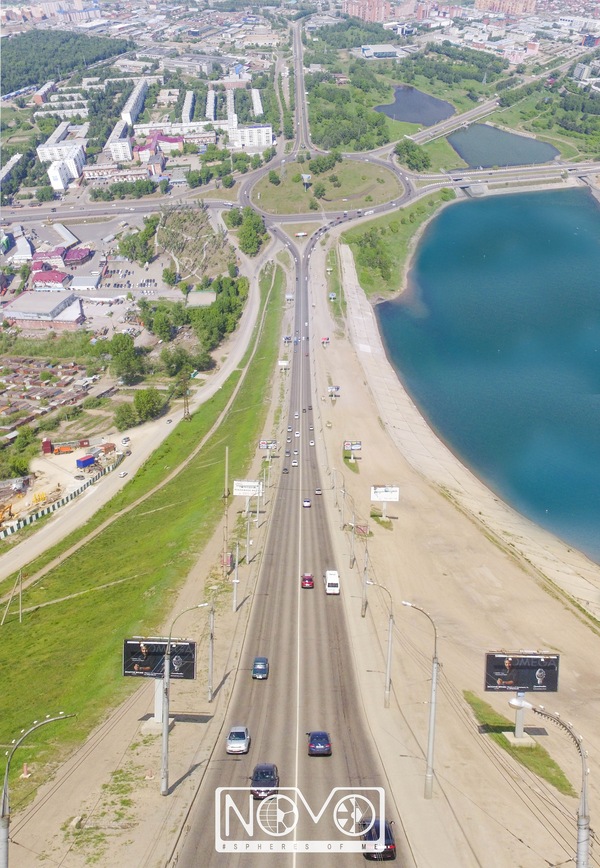 Irkutsk, hydroelectric dam, Baikal ring. - My, Irkutsk, Baikal, DJI Phantom, Start