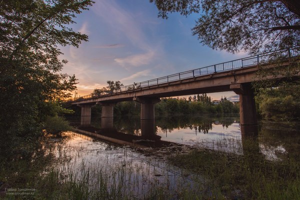 At sunset by the river. - My, Canon, Nikon, Landscape, Nature, Kazakhstan, Uralsk, River, Longpost