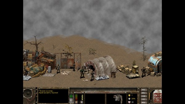 Fallout 2D project. - My, Fallout, Wasteland, Post apocalypse, Games, Indie game