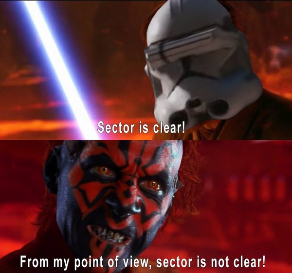 Sector is clear!