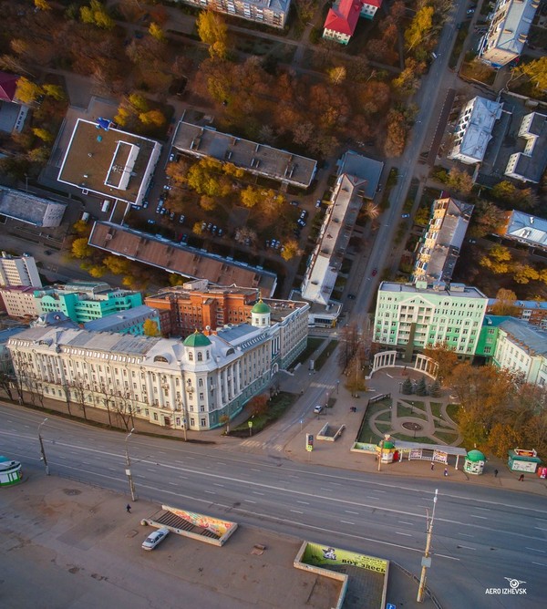 Photos of Izhevsk in the style of Inception - The photo, Aerial photography, Izhevsk, , Longpost, 