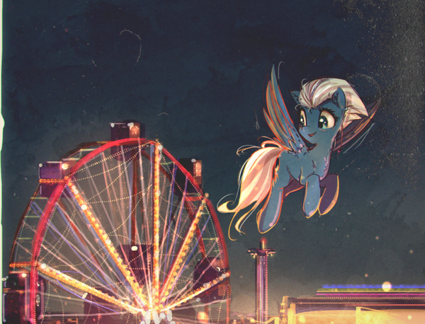 Carnival My Little Pony, Night Glider, Ponyart