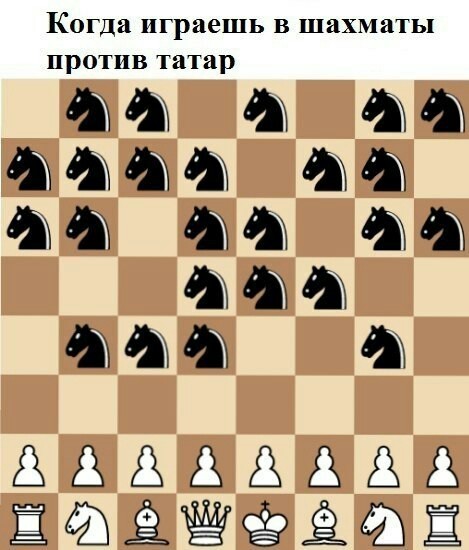 Such a tournament - Chess, Gypsies, Tatars