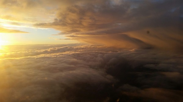 Just a photo - My, The photo, Airplane, Beautiful view