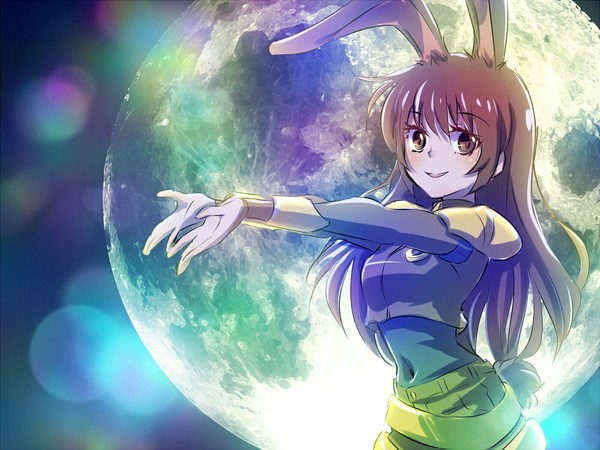 Bunny in the moonlight. - RWBY, Velvet Scarlatina, Anime, Not anime