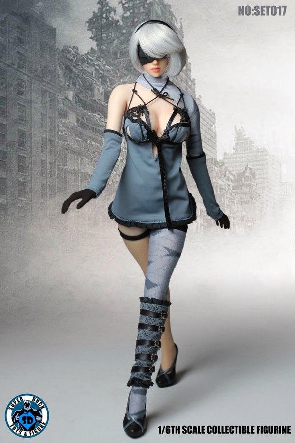 Android 2B figurine from Nier: Automata - NSFW, My, , NIER Automata, Yorha unit No 2 type B, Android, Games, Computer games, Collection, Gsoldiers, Longpost
