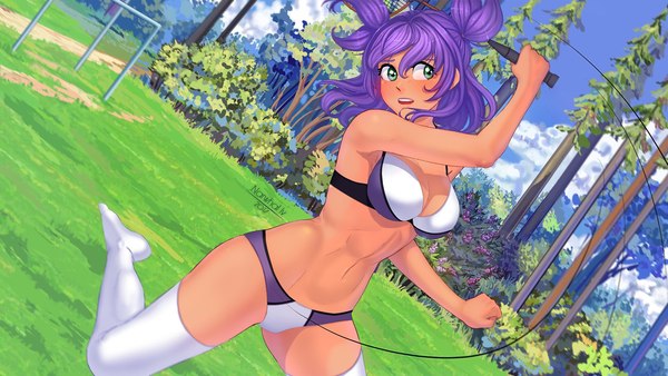 Oh... Lena - NSFW, Endless summer, Visual novel, Art, Lena, Narwhal IV