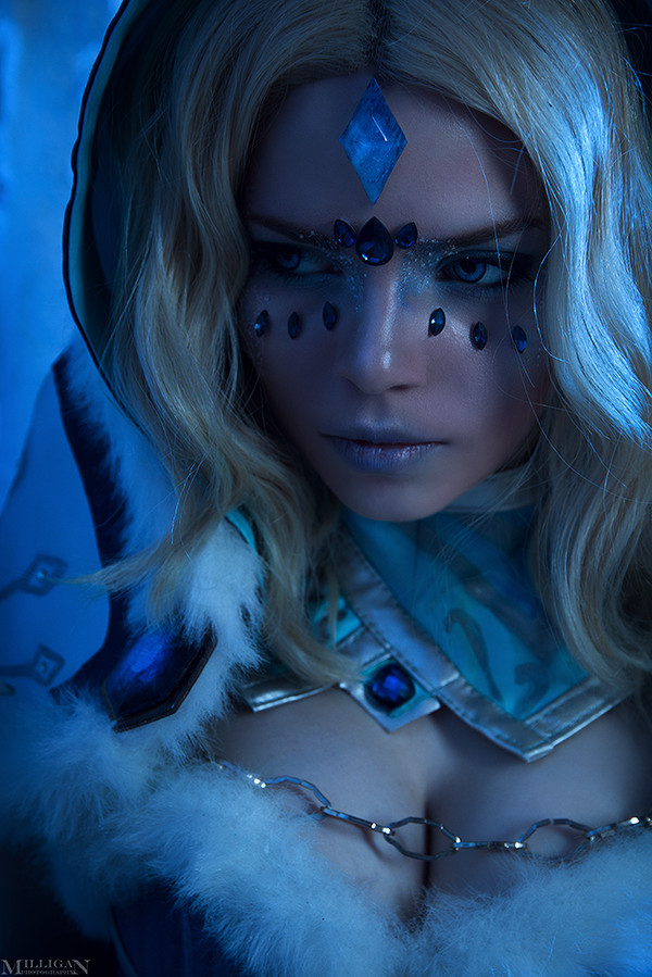 DotA 2 - Crystal Maiden Arcana - Dota 2, Crystal maiden, Cosplay, 2017, Milliganvick, Longpost