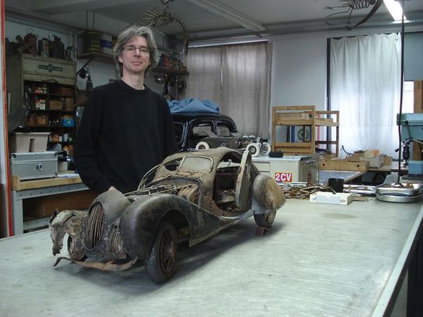 Martin Hokeshoven and his models - , Modeling, Retro car, , Picture with text, Longpost