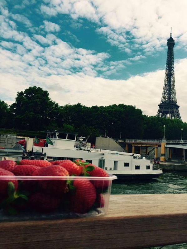 Good morning! - My, Strawberry, Summer, Paris, Strawberry (plant)