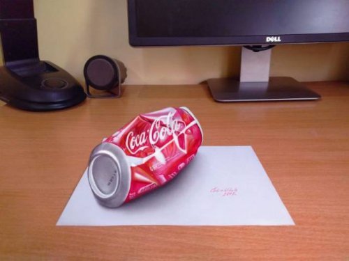 Incredibly realistic 3D drawings by Nikola Chulic - Longpost, 3D, Drawing, League of Artists, Artist