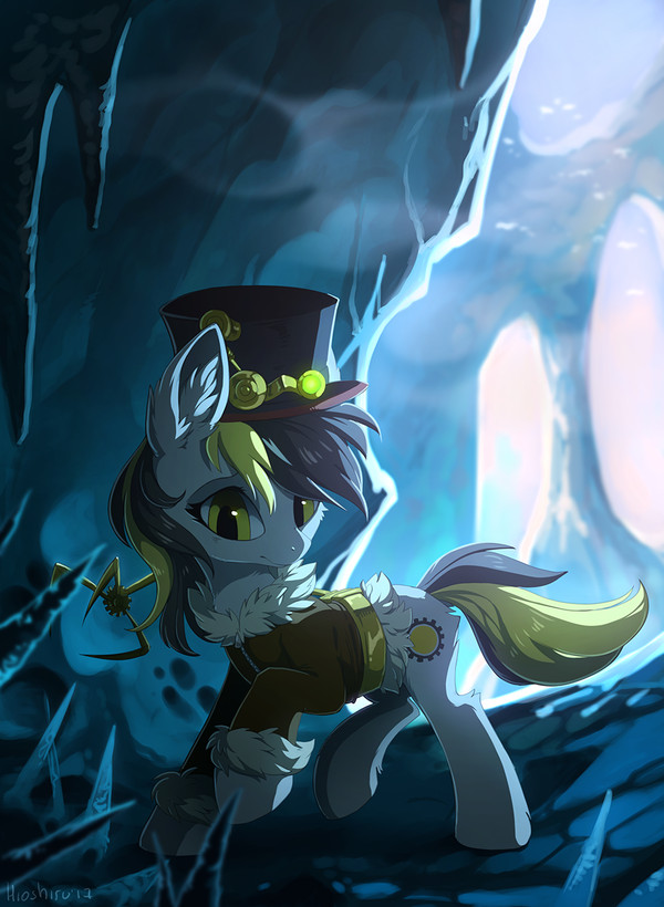 Ice cave My Little Pony, Original Character, Hioshiru, 