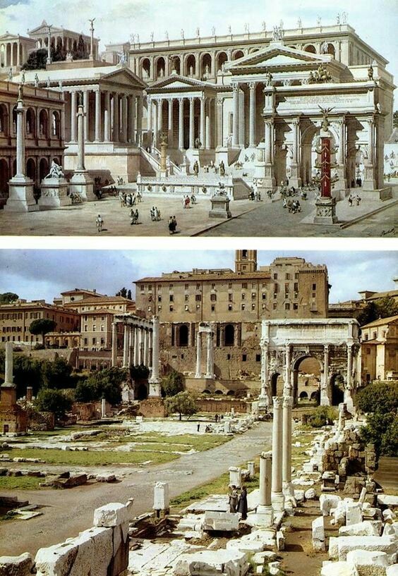 Eternal Rome, past and present. - Story, Rome, Longpost