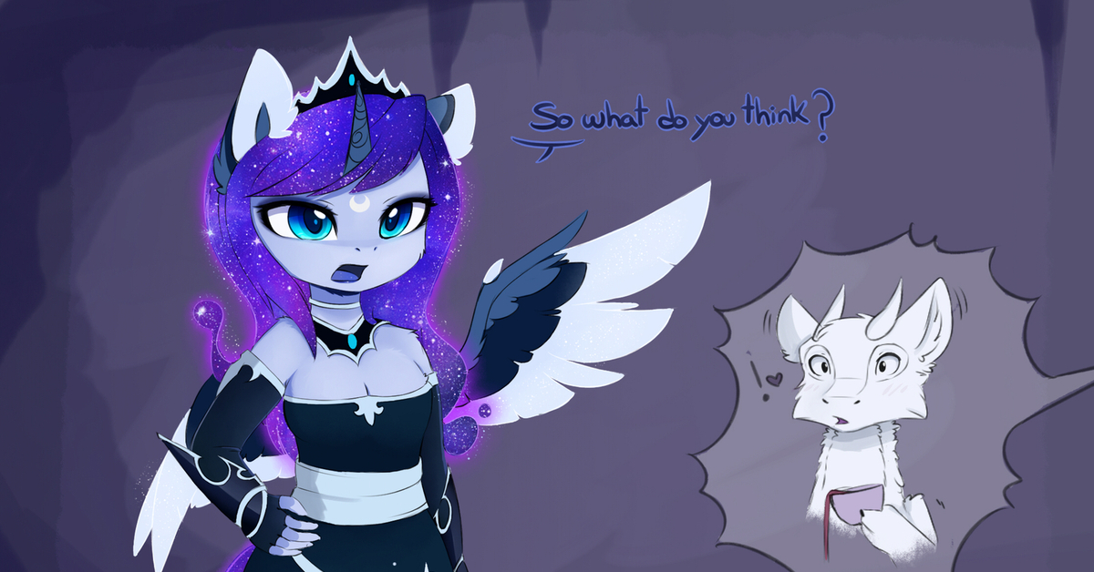 ау луна. луна млп. найтмер млп. Magnaluna anthro. млп луна evil.