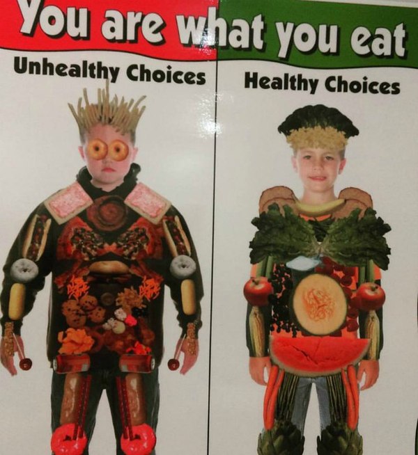 You are what you eat - Nutrition, Fast food, Healthy lifestyle