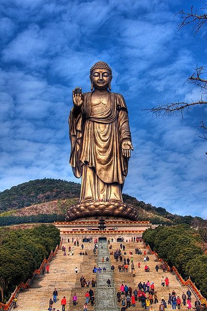 The largest statues of the East and Asia. - The statue, , Gigantomania, Cool, The photo, Buddhism, Buddha, Genghis Khan, Longpost, Sculpture, 