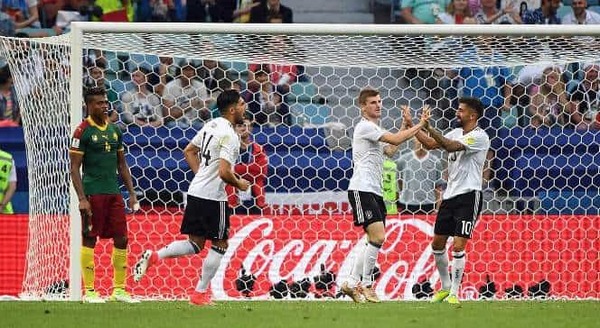 Review of the match Germany - Cameroon - , Confederations Cup, Longpost