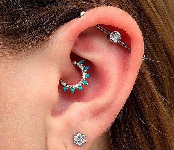 Дейс пирсинг (Daith piercing) - Пирсинг, Пирсинг уха, Дейс пирсинг, Лигалюбителейпирсинга, Длиннопост