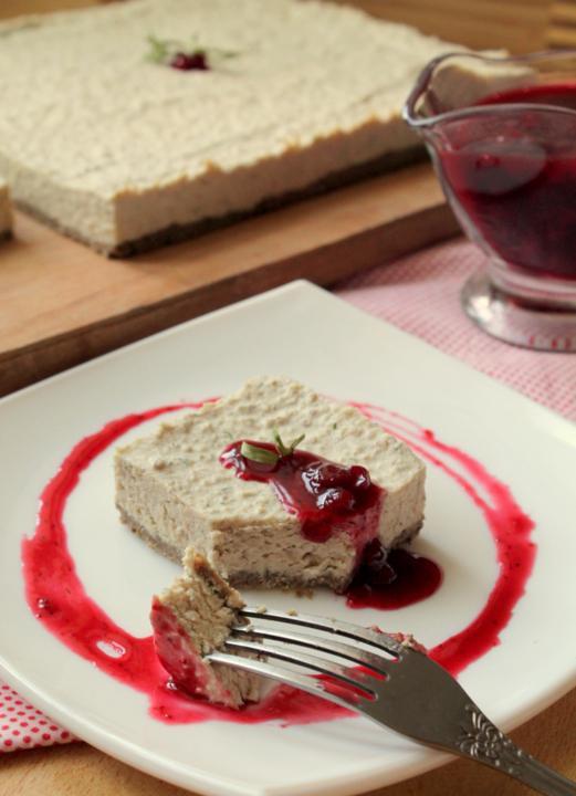 Meat cheesecake with lingonberry sauce - Recipe, Food, Meat, Longpost