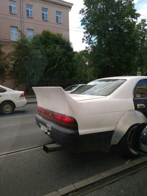 wing - My, Spoiler, wing, Why, Auto, Saint Petersburg