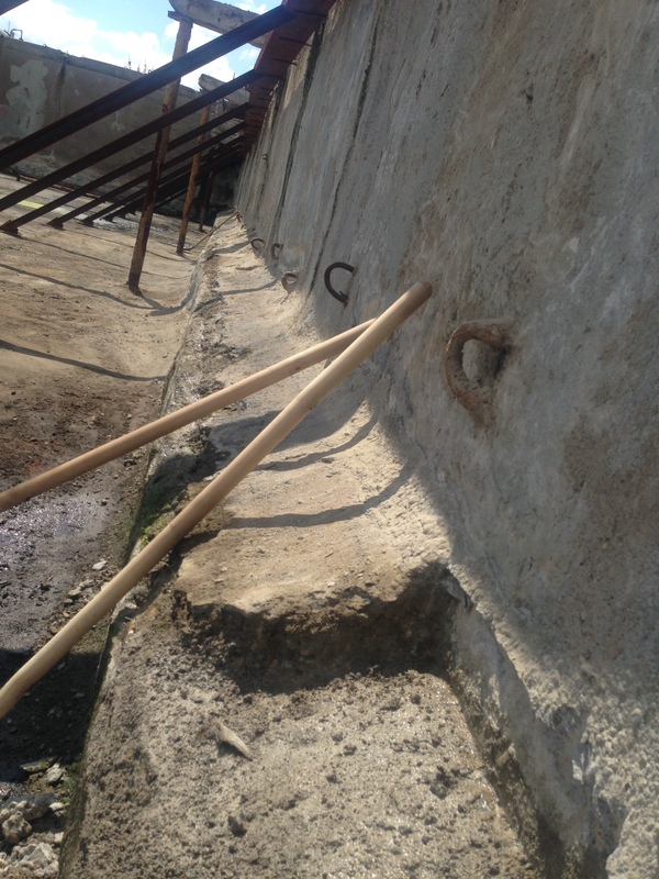 Concrete destruction - My, Destruction, Reinforced concrete, Building, Repair, Waterproofing, Longpost