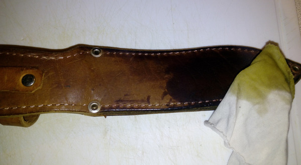 Рукоять ножа после пропитки Рукоятка, Масло, Пропитка, Длиннопост