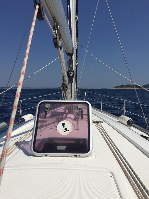 Yachting as a budget summer vacation... a few sea photos for your feed )) - My, Yacht, Yachting, Swimming, Sea, Travels, Longpost
