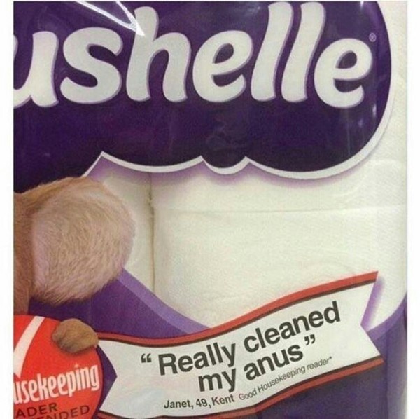 Really cleans my anus Janet Kent Age 49 - Toilet paper, With taste