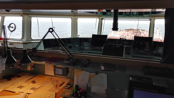 Tour of the navigation bridge of a hefty tanker. Part 1. - My, Ship's Life, Sailors, Vessel, Ship, Sea, Tanker, Excursion, Longpost